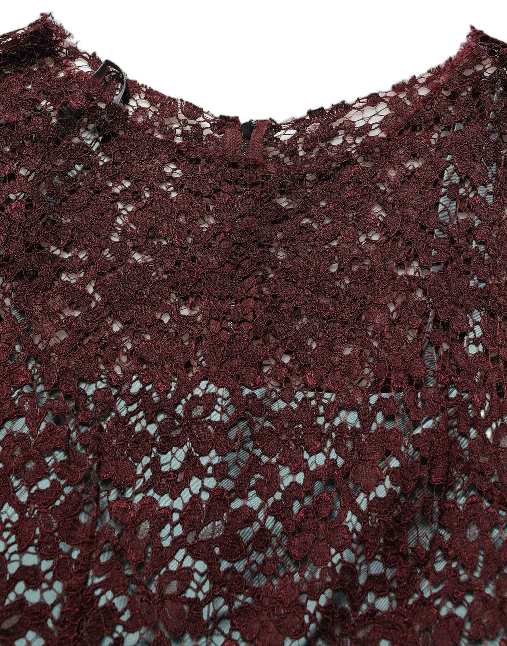 Dolce & Gabbana Multicolor Floral Lace Taffeta Pleated Midi Dress
