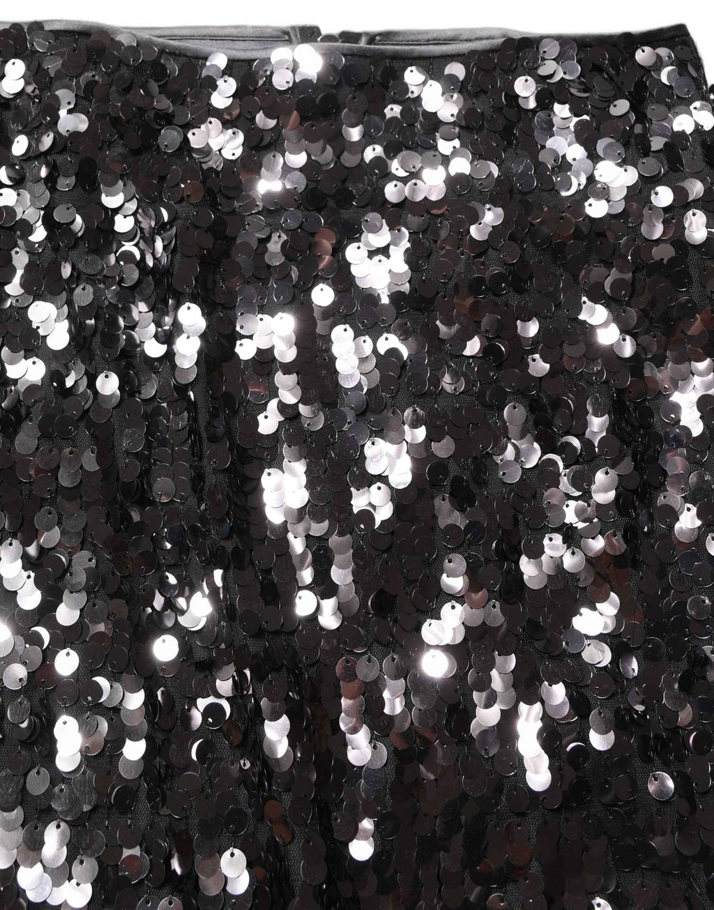 Dolce & Gabbana Brown Sequinned Embellished PencilCut Skirt