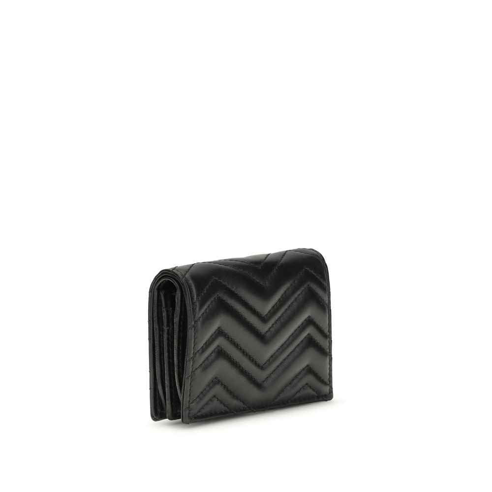 Gucci Black Lamb Ovis Aries Aries Wallet