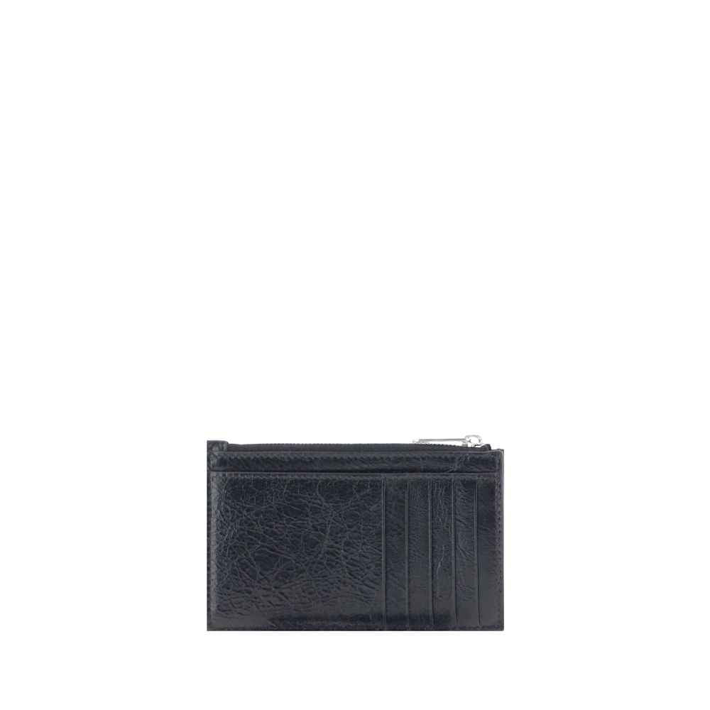 Balenciaga Black Lamb Ovis Aries Aries Wallet