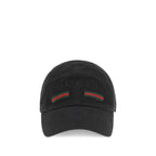 Gucci Black Cotton Cap (Baseball Hat)