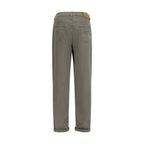 Brunello Cucinelli Bicolor Cotton Jeans Denim