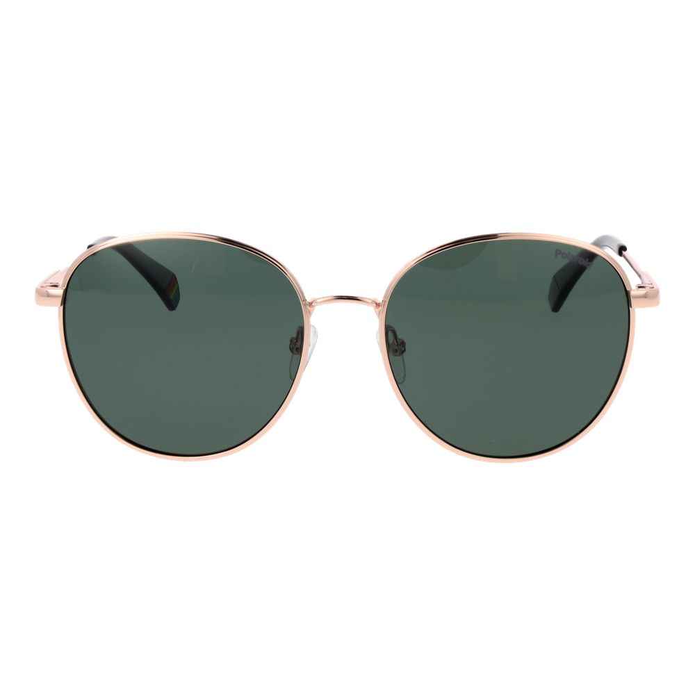 Polaroid Rose Gold Metal Sunglasses