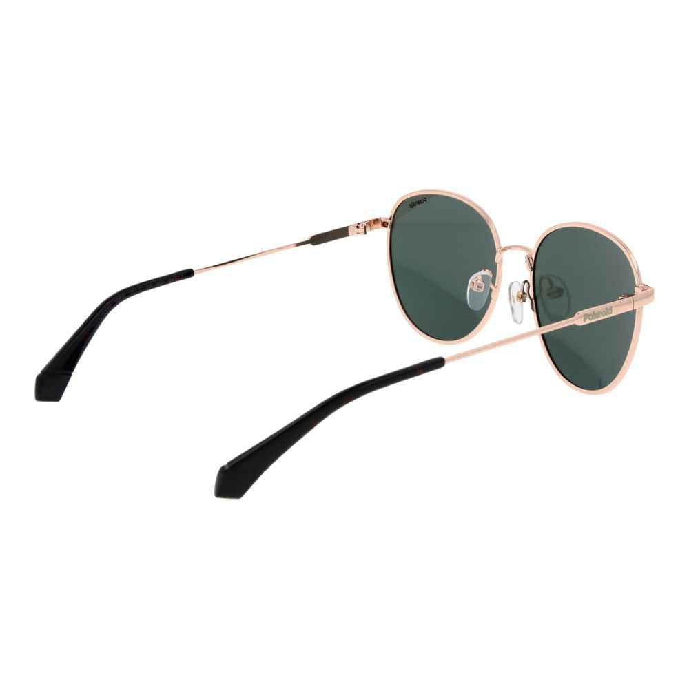 Polaroid Rose Gold Metal Sunglasses