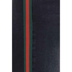 Gucci Black Cotton Straight-Leg Jeans