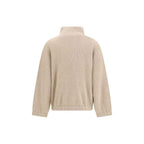 Brunello Cucinelli Beige Cashmere Sweatshirt