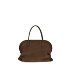 The Row Brown Calf Leather Bos Taurus Shoulder Bag