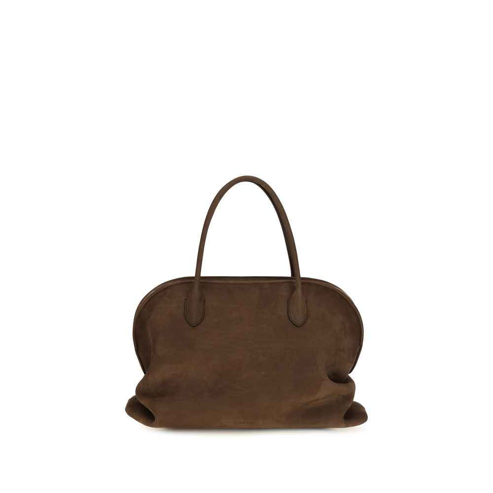 The Row Brown Calf Leather Bos Taurus Shoulder Bag
