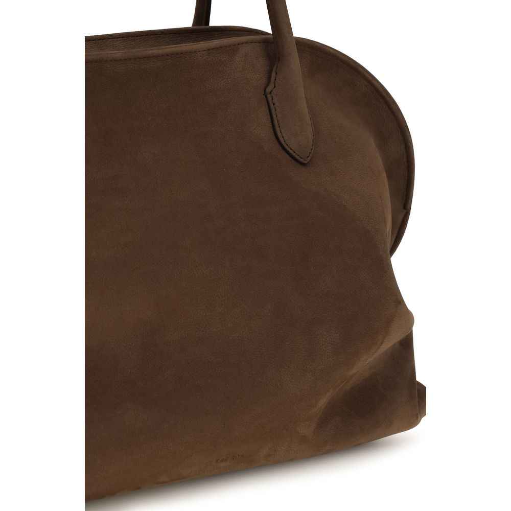 The Row Brown Calf Leather Bos Taurus Shoulder Bag