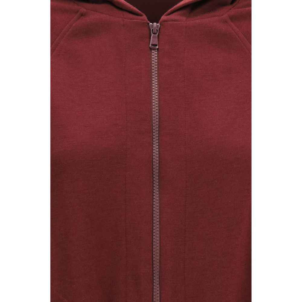 Brunello Cucinelli Bordeaux Cotton Sweatshirt