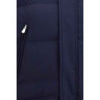 Brunello Cucinelli Blue Goose Down Full-Length Jacket