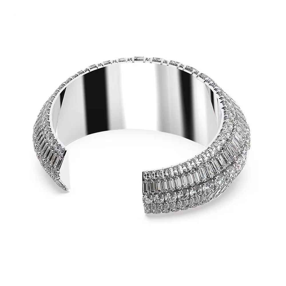 Swarovski Gray Metal Bracelet
