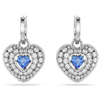 Swarovski Gray Stainless Steel Earrings