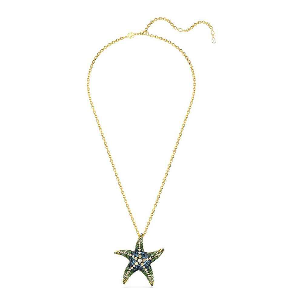 Swarovski Gold Stainless Steel Necklace