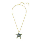 Swarovski Gold Stainless Steel Necklace