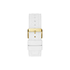 Guess White Synthetic Digital Watch
