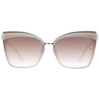 Ana Hickmann Beige Metal Sunglasses