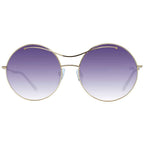 Ana Hickmann Gold Metal Sunglasses