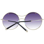 Ana Hickmann Gold Metal Sunglasses