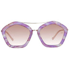 Ana Hickmann Purple Metal Sunglasses