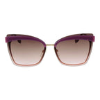 Ana Hickmann Purple Metal Sunglasses
