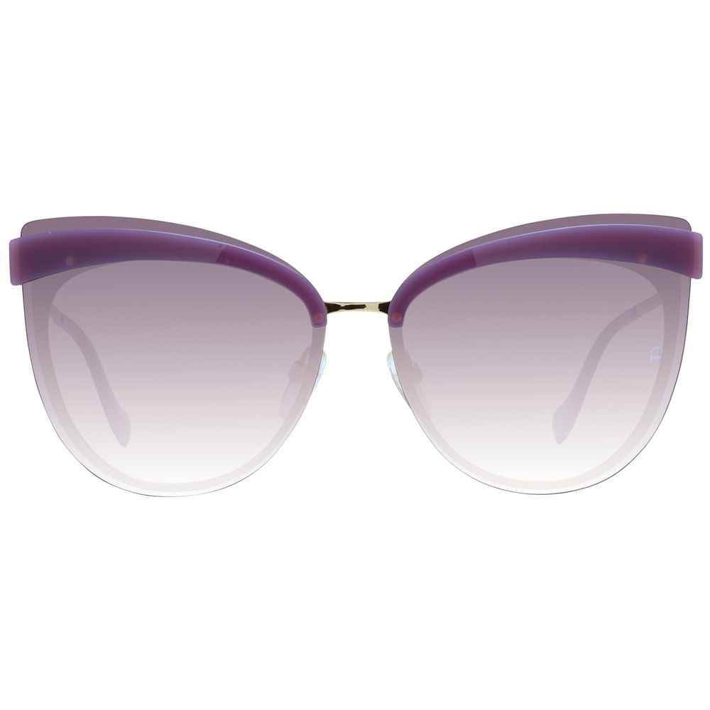 Ana Hickmann Purple Metal Sunglasses