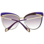 Ana Hickmann Purple Metal Sunglasses