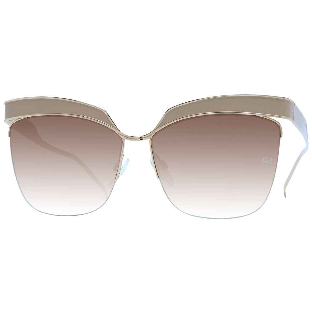 Ana Hickmann Gold Metal Sunglasses