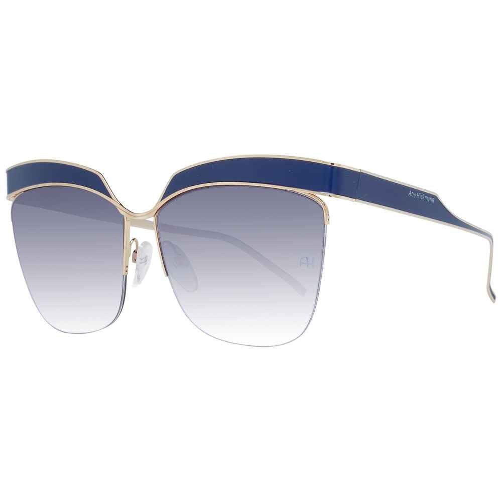 Ana Hickmann Gold Metal Sunglasses