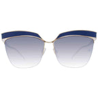 Ana Hickmann Gold Metal Sunglasses