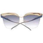 Ana Hickmann Gold Metal Sunglasses