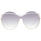Ana Hickmann Gold Acetate Sunglasses