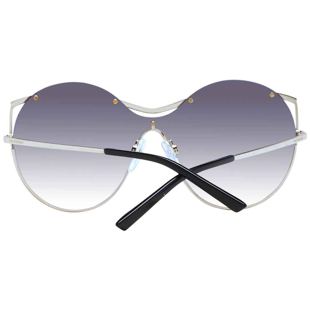 Ana Hickmann Black Metal Sunglasses