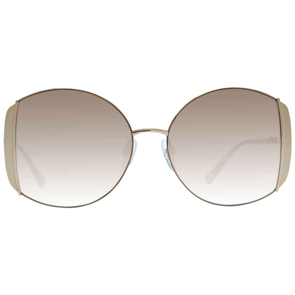 Ana Hickmann Gold Metal Sunglasses