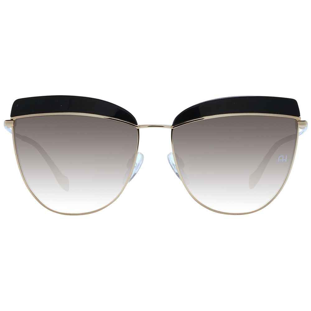 Ana Hickmann Black Acetate Sunglasses