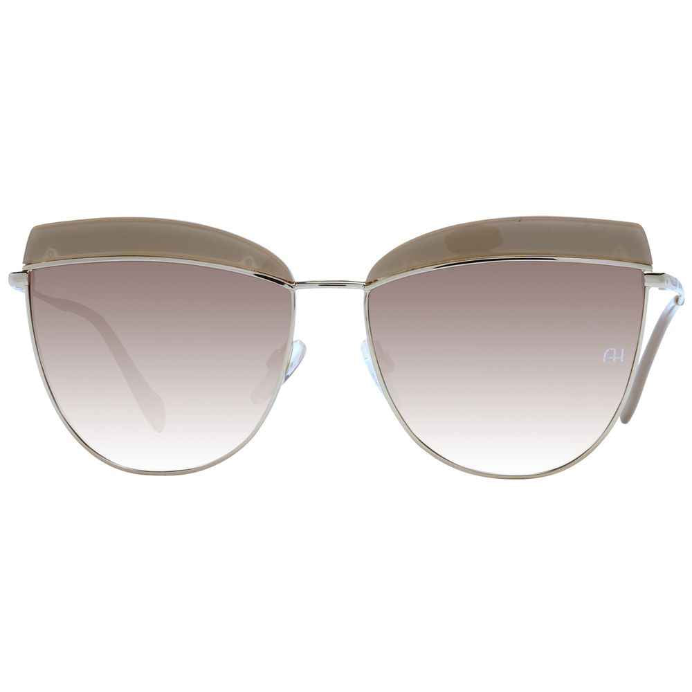Ana Hickmann Beige Acetate Sunglasses