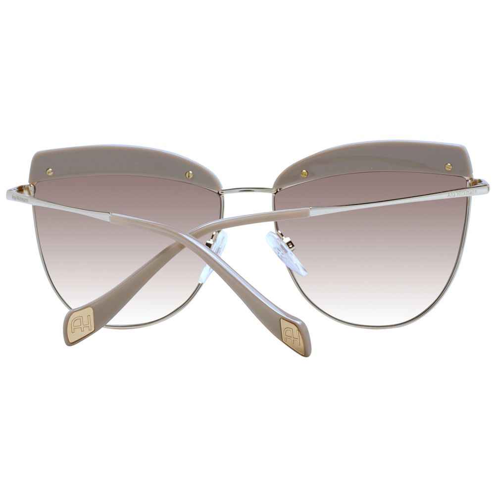 Ana Hickmann Beige Acetate Sunglasses