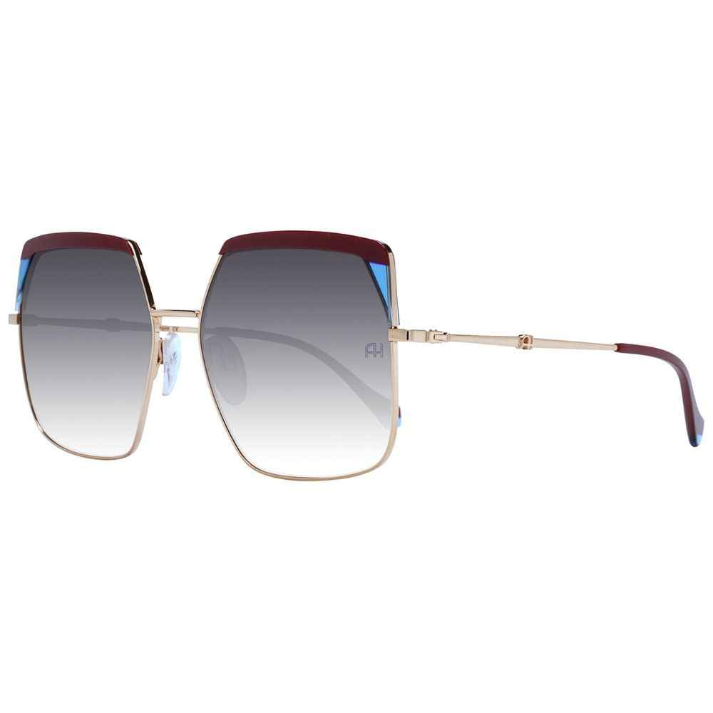 Ana Hickmann Gold Metal Sunglasses