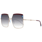 Ana Hickmann Gold Metal Sunglasses