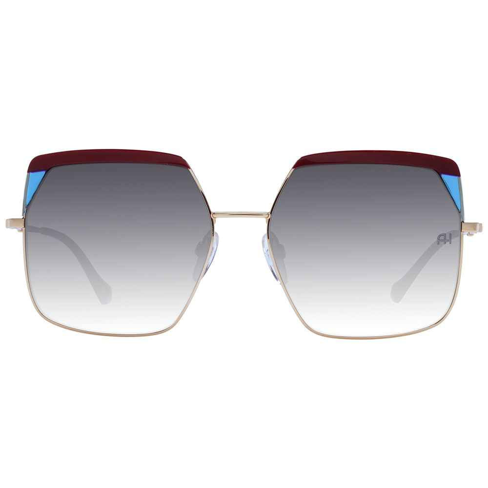 Ana Hickmann Gold Metal Sunglasses
