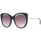 Ana Hickmann Black Metal Sunglasses