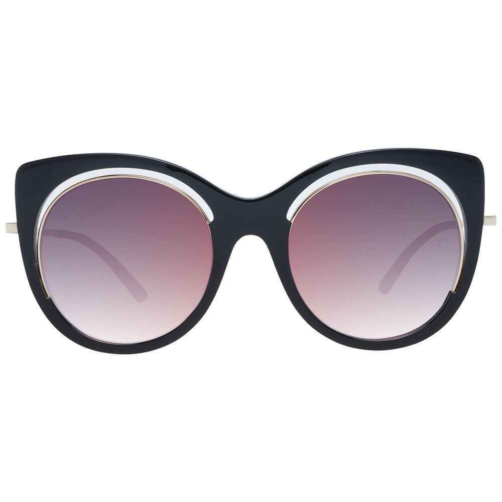 Ana Hickmann Black Metal Sunglasses