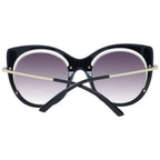 Ana Hickmann Black Metal Sunglasses