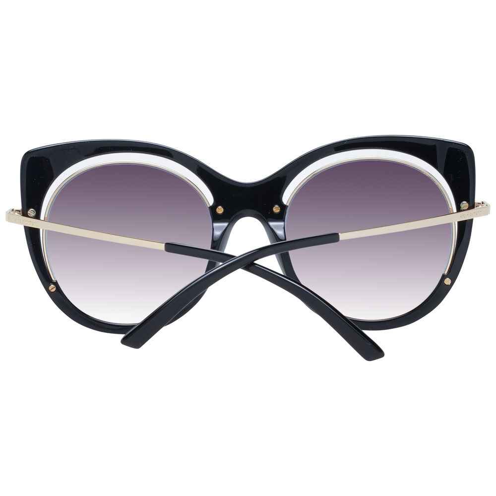 Ana Hickmann Black Metal Sunglasses
