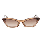 Ana Hickmann Brown Acetate Sunglasses