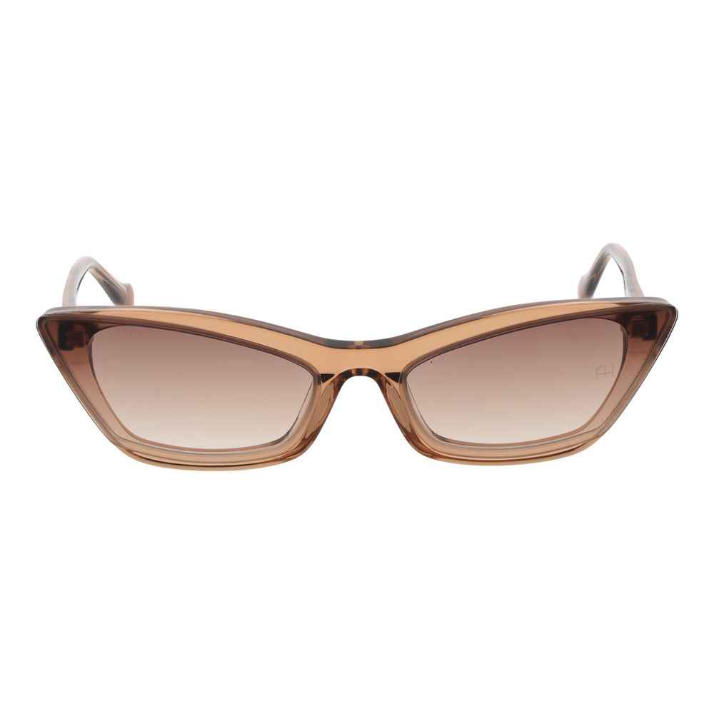 Ana Hickmann Brown Acetate Sunglasses