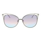 Ana Hickmann Gray Metal Sunglasses