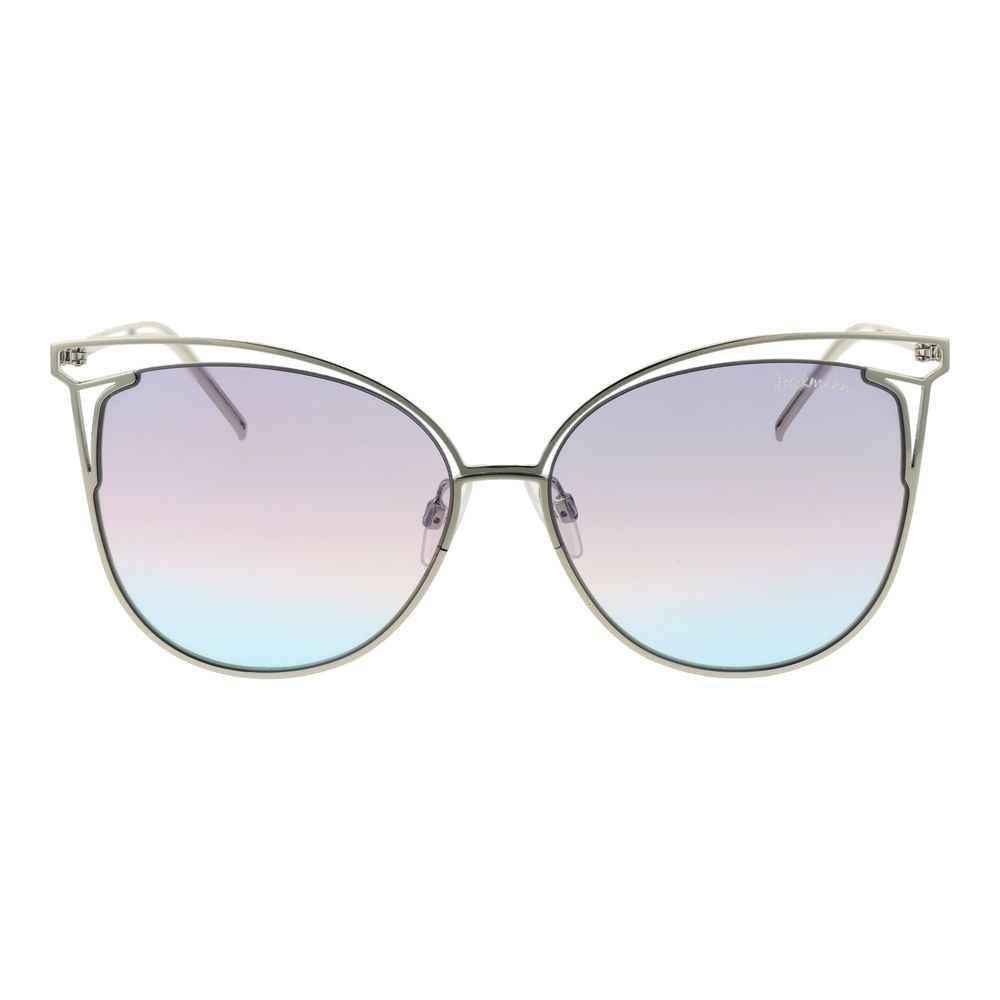 Ana Hickmann Gray Metal Sunglasses