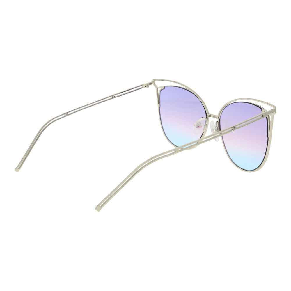 Ana Hickmann Gray Metal Sunglasses