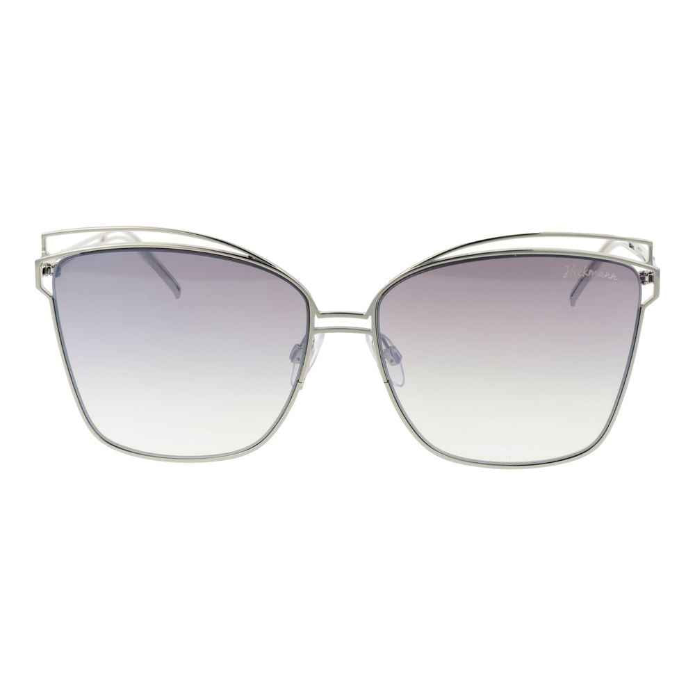 Ana Hickmann Gray Metal Sunglasses